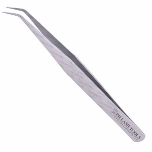 Stainless Steel Eyelash Extension Tweezer in Mirror Polish Color Private Label, Volume Str Angle 12mm 35 Tweezer for Eyelashes - Product Image 2