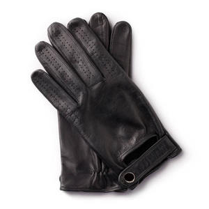 Gants de conduite en cuir, pour hommes et femmes, 100 pièces, meilleure qualité, en cuir de chèvre, pour la conduite, le travail - Product Image 6