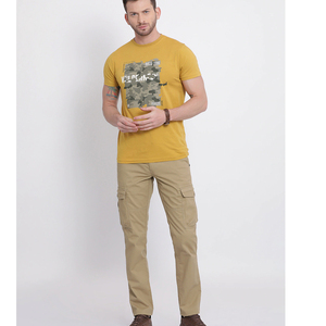 Pantalon cargo d'hiver pour hommes Sports Jogger Snap Buttons Pantalons de rue pour hommes - Product Image 5