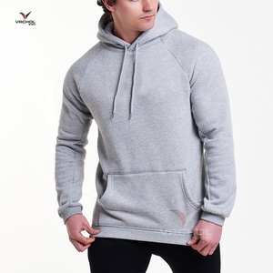 ¡Novedad de 2019! Sudaderas con capucha de lana de invierno para hombre de poliéster de alta calidad, suministro OEM, impresión Digital bordada sólida de talla grande - Product Image 3