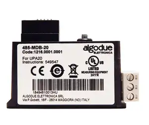 RS485 Modbus module for Algodue power meter UPA20 Communication module