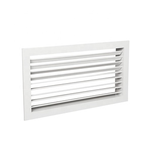 Calandre de déflecteurs simples en aluminium, pour HVAC et <span class=keywords><strong>ventilation</strong></span> - Product Image 1