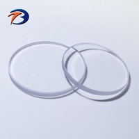 Fenêtre en cristal de saphir optique, fenêtre de transmission haute qualité personnalisée