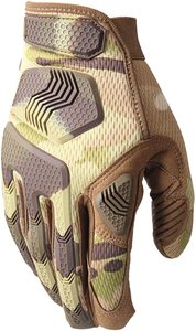 Guantes de diseño de camuflaje para motocicleta y Tiro, diseño personalizado con material de malla de alta calidad y moldes de protección de goma - Product Image 6