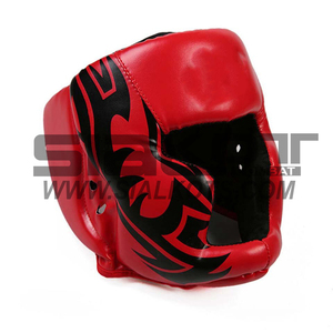 ป้องกันศีรษะหนังแท้พร้อมกระจังหน้าแบบถอดได้ - Product Image 1