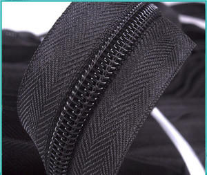 OZL alta calidad negro Nylon 100cm cremalleras de cadena larga continua 10 # para bolsas de ropa Textiles para el hogar y zapatos - Product Image 6