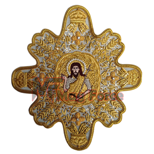 Croix de broderie personnalisée OEM Custom Bullion Croix de broderie faite à la main - Product Image 5