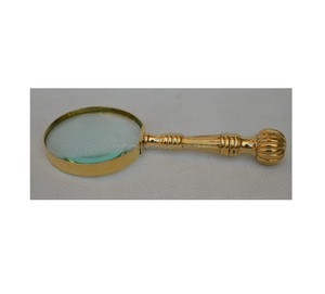 Prime Quality Metal Material <b>Reading</b> Magnifying <b>Glass</b> Wholesale Aluminium Handle Antique Designer Magnifying <b>Glass</b> for Hot Sale - Product Image 4