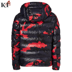 Chaqueta Acolchada KEVEN IMPEX Más Vendida con Estampado Personalizado Naranja de Arte Psicodélico, Cuello Alto, 100% Seda, para Hombre 2026 - Product Image 2