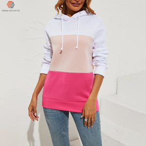 Sudadera con capucha corta de manga larga para mujer, a la moda, al por mayor – Sudadera de forro polar lisa con cremallera, chaqueta informal con capucha para mujer - Product Image 2