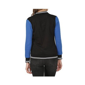 Nouveaux patchs en chenille brodés personnalisés veste universitaire col montant laine et coton remplissage Letterman Baseball College veste - Product Image 6