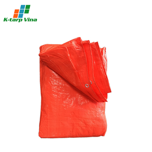 Vietnam K Tarp Vente en gros Bâche enduite de PE à usage moyen Étanche 80-120 GSM Service de traitement de coupe de couleur personnalisé - Product Image 2