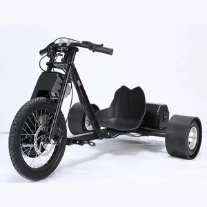 Bolaier trike drift elétrico crianças go, kary para adolescentes ou adultos trilha triciclo