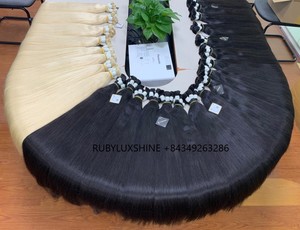 Pelo peruano virgen vietnamita a granel, superdoble estiramiento, duración de hasta 2 años con el cuidado adecuado - Product Image 5