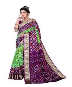 Banarasi Silk Sarees Party Wedding Indian Apparel - Product Image 2