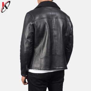 Men's <b>Leather</b> Jacket Men Thickening <b>With</b> <b>Fur</b> Collar <b>Leather</b> <b>Coat</b> Men Winter <b>Coats</b> Outerwear Fashion Warm Jackets. - Product Image 6