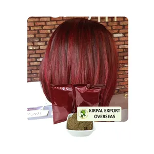男性と女性のための100% 化学物質フリーの最高の赤い髪の色ヘナ製品インドOEM卸売アンモニアフリーヘアカラー