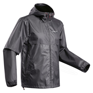 Veste de pluie décontractée à capuche zippée sur le devant pour hommes de grande taille vente en gros de vêtements d'extérieur imperméables multicolores de nouveau style pour l'hiver - Product Image 2