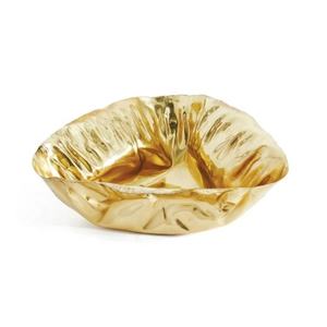 Meilleure vente Bol en métal design triangulaire fait à la main Plats de service indiens décoratifs multi-usages en aluminium Fêtes écologiques - Product Image 1