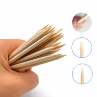 Pousse-cuticules en bois luxueux pour bébé - Outil de manucure professionnel, durable et portable