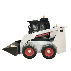 Good conditional Used Mini Skid Steer Loader Bobca`t s450 s300 s160 4wd 1 ton wheel small skid steer loader with bucket for sale