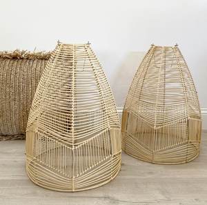 Luminaires en rotin naturel pour décoration, vente en gros - Product Image 4