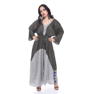 Shudh Desi Kleding Zomer Casual Wear Bohemian Vrouwen Lange Mode Maxi Jurk