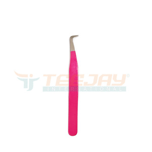 Pinzas de extensión de pestañas postizas, el mejor polvo Rosa impactante, herramienta de elevación de pestañas postizas - Product Image 6