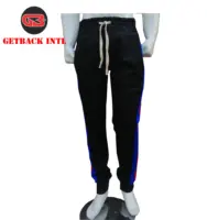 Neoprene Pants with Stripes / Men's Neoprene Pants / Custom Neoprene Trousers