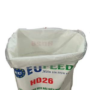 Sacs en plastique tissés en PP personnalisés de 25kg et 50kg, étanches à l'humidité recyclables pour l'agriculture et l'alimentation animale, logos personnalisés - Product Image 1