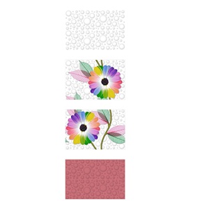 Carreaux muraux brillants en céramique aspect bois brun foncé 300x450mm - Product Image 2