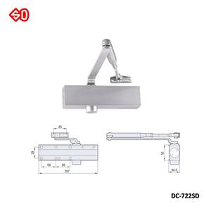 ที่ผ่านการรับรองอเมริกันมาตรฐานประตูอัตโนมัติใกล้ชิด - Product Image 2