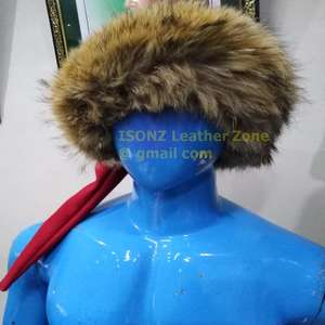 Costume de père noël en cuir - Product Image 4