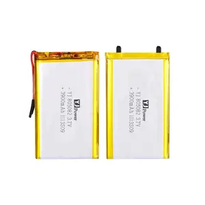 Bateria lipo 3.7v 805082 mAh 3900 3.7v bateria de iões de lítio 3.7v bateria de polímero com KC IEC62133 UN38.3 certificados