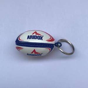 Ballon de rugby personnalisé porte-clés balle de football porte-clés petit pendentif poupée cadeau - Product Image 2