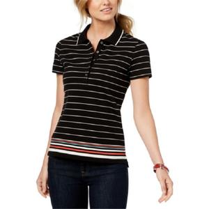 Haute qualité femmes court formel été pour Polo T-Shirt personnalisé 100% coton séchage rapide respirant rayé Design nouveau tricoté - Product Image 2