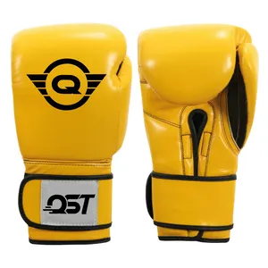 QST Special Box handschuhe Fitness studio Schwerer Boxsack Multi Layer Foam Benutzer definiertes Logo-Design MMA Boxing Training Gloves