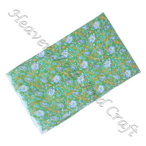 Meilleure qualité fait à la main indien bohème Quilting tissu naturel coton bloc impression tissu femmes bio caractéristiques sacs filles - Product Image 3