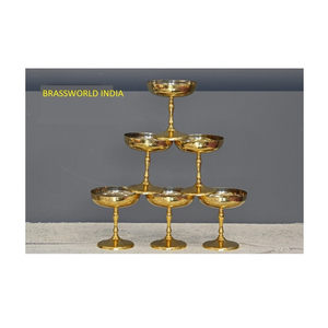 Suministros de iglesia de latón de alta calidad, suministros de iglesia de Alicia, cáliz, Brassworld, India - Product Image 1