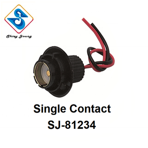 Đôi liên hệ với ổ cắm với mặt đất dây 2 pin tự động kết nối 1034 1154 1157 bóng đèn xe đèn ổ cắm - Product Image 4