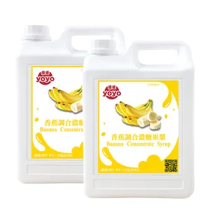 rasa pisang sirup Suppliers-Konsentrat Sirup Buah Minuman Rasa Pisang Taiwan