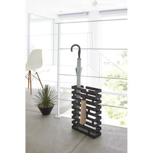 Soporte de paraguas de hierro forjado negro personalizado, nuevo diseño Rectangular hecho a mano con soporte de paraguas de forma única - Product Image 2