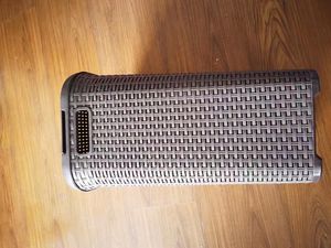 Rattan Laundry Basket With Cover <strong>Plastic</strong> <strong>Injection</strong> Mould Rectangle Tall Dirty Clothes Basket Used <strong>Mold</strong> - Product Image 3