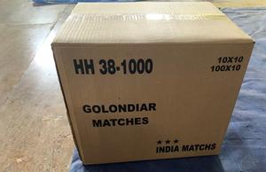 Superficie llamativa, cerillas de madera baratas, fabricación de la india - Product Image 4