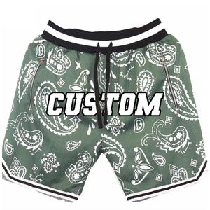Moo-pantalones cortos de baloncesto con bolsillos para hombre, shorts masculinos con estampado clásico en blanco brillante transpirable por encima de la rodilla personalizable - Product Image 3