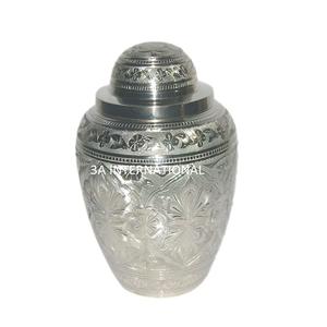 <b>Keepsake</b> Urn Funeral Engraved Urns For Commercial Supply Cremation Jar Antique Finishing Commercial Supply Tableware - Product Image 1