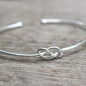 Sterling <b>Silver</b> Bridesmaid Bracelet Handmade Creations - Product Image 1