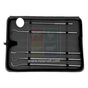 Kit de sonde dentaire équine de haute qualité de la marque NVC, modèle 4-610-02, instruments chirurgicaux vétérinaires en acier inoxydable, fabriqué au Pakistan - Product Image 1