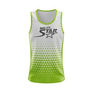 Camisetas sin mangas de poliéster para hombre, camisetas personalizadas de malla para gimnasio y Fitness, venta al por mayor, hechas en Pakistán - Product Image 3