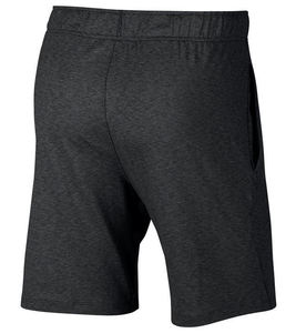 Pantalones cortos de gimnasio para hombre de alta calidad al por mayor, pantalones cortos de playa de algodón con logotipo personalizado y bolsillos, Estilo negro informal liso y holgado - Product Image 2
